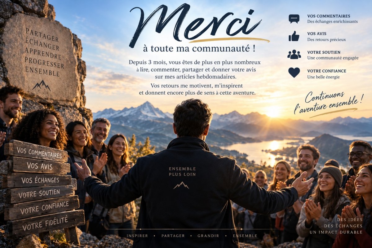 Bilan de 3 mois — ce que j'ai appris en vous lisant 